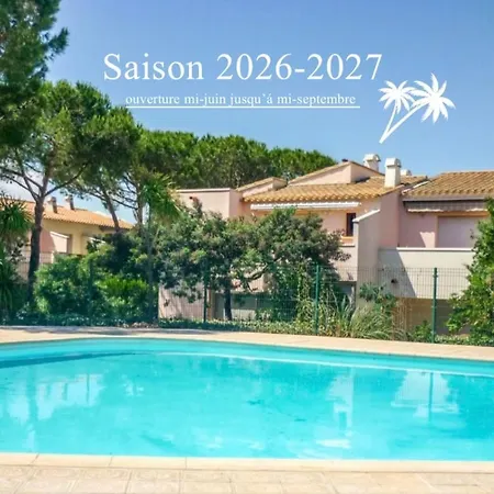 Апартаменти Lilas Climatise Avec Balcon ,Parking & Piscine Агд