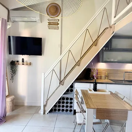 公寓 Lilas Clim Balcon Piscine Parking Prive *