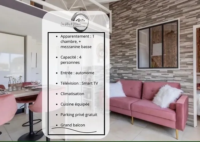 アパート Lilas Climatise Avec Balcon ,parking & Piscine アグド