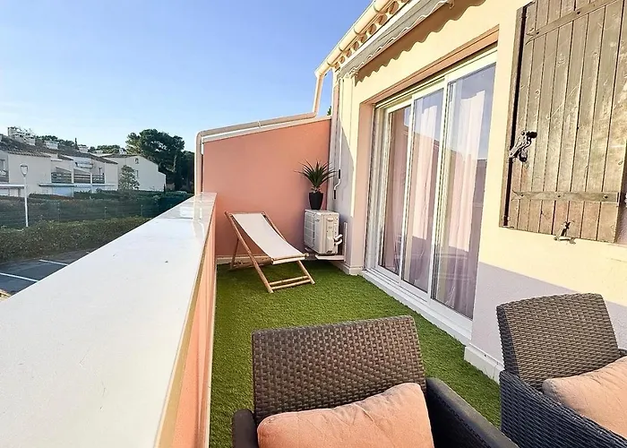 Apartamento Lilas Climatisé Avec Balcon ,parking&piscine *