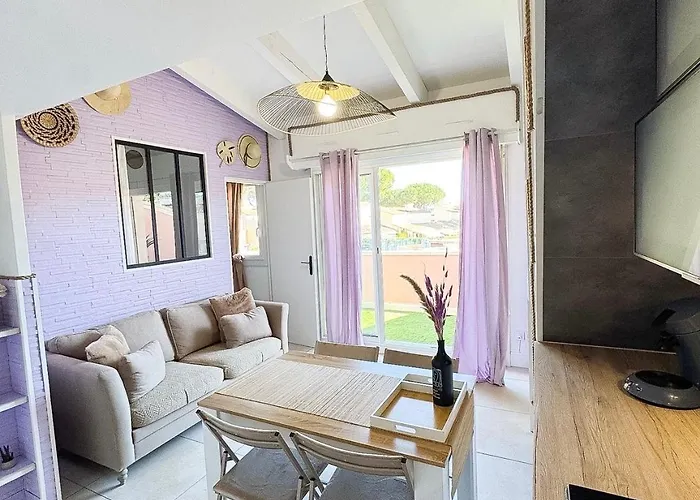 Lilas Climatisé Avec Balcon ,parking&piscine Apartamento *