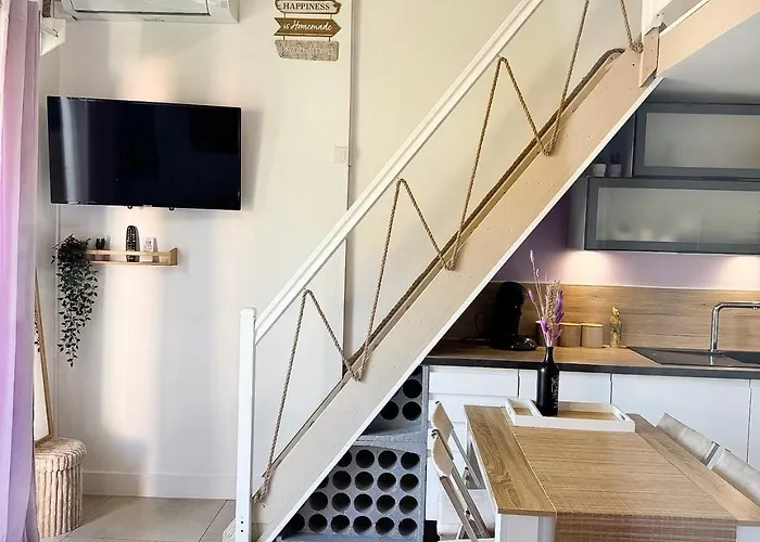 Apartamento Lilas Climatisé Avec Balcon ,parking&piscine *